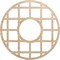 Ekena Millwork O'Neal Wood Fretwork Pierced Ceiling Medallion, Alder, 24"OD x 8 3/4"ID x 1/4"T CMWP24X24X0250ONAL - alternate 1